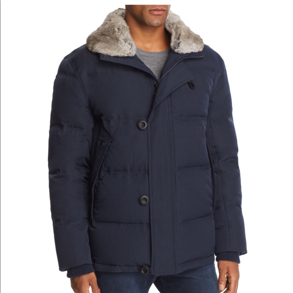Andrew Marc Bryant Fur-Trimmed Parka. Size M.